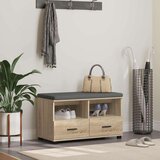  Haldna klop z blazino s predalom Sonoma hrast 80 x 38 x 46 cm, (5000155663) | Shoptok.si