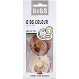 Bibs Colour Natural Rubber Size 1: 0+ months duda Woodchuck / Blush 2 kos | Shoptok.si