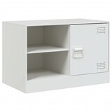 Furnova TV omarica bela 67x39x44 cm jeklo, (21924642) | Shoptok.si