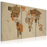  Slika - Map of adventures 120x60 Cijene