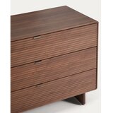 Kave Home Komoda u dekoru oraha u tamnoj prirodnoj boji 101x75x50 cm Norlen – | shoptok.hr