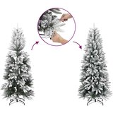  Umjetno božićno drvce sa 150 LED žarulja i snijegom 120 cm | Eponuda.com