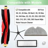 INORCO S5 S5 Max S6 E35 Robotski sesalnik Dodatki Glavna krtaa Stranska krtaa Hepa filter, (21982104) | Shoptok.si