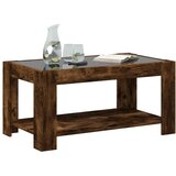  Stolić za kavu LED boja hrasta 93x53x45 cm konstruirano drvo | Eponuda.ba