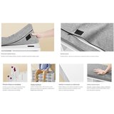 Vasagle Klop za čevlje z mehko blazino bela | Shoptok.si