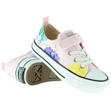 TRENDI low children's sneakers pink with flowers Cene