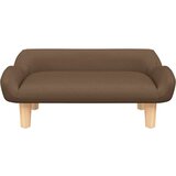 vidaXL Dječja fotelja smeđa 70 x 40 x 24 cm od tkanine | shoptok.hr