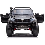  Licencirani auto na akumulator Toyota Hilux 4x4 - dvosjed - crni | shoptok.hr