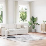  Čupavi tepih s visokim vlaknima NAVARRA srebrnosiva 240x240cm | shoptok.hr