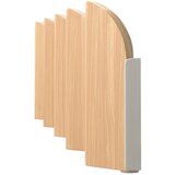 Umbra Bež/v naravni barvi jeklen stenski obe&amp;scaron;alnik 43 cm Saloon &amp;ndash; Slike