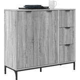  Kreveta Siva Sonoma 89,5 x 33 x 82 cm Konstruirano drvo | shoptok.hr