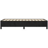  Posteljni okvir črn 90x190 cm žamet, (20725272) | Shoptok.si
