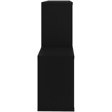  Zidna polica crna 100 x 18 x 53 cm konstruirano drvo | Eponuda.ba