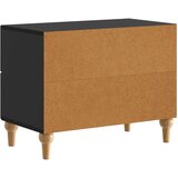  Noćni ormar s ladicama Crna 62 x 34,5 x 48 cm Konstruirano drvo | Eponuda.com