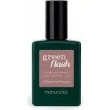 Manucurist green flash gel lak za nohte nude & rose - rose mountbatten