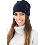 Kamea Woman's Hat K.23.009.12 Navy Blue cene