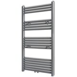  Sivi kupaonski radijator za centralno grijanje ravni 600 x 1160 mm | shoptok.hr