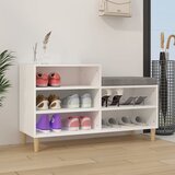 The Living Store Omarica za čevlje bela 102x36x60 cm inženirski les - Omarica Za Čevlje, (21433898) Cene