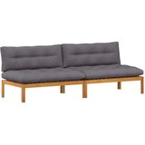 Srednji Sofe Jedinica 2 Komad Prirodna i tamno siva | shoptok.hr