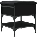  The Living Store Klop za čevlje črna 42x42x45 cm inženirski les - Klop Za Čevlje, (21444158) | Shoptok.si