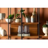 Hanah home polica za knjige cooper walnut