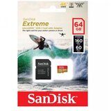 Sandisk MicroSDHC 64GB 160MB/s Extreme Class 10 + Adapter cene