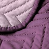 AmeliaHome Prekrivač Softa 220x240 cm, ljubičasta / puderasto roza Slike