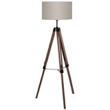 Eglo Lantada podna lampa E27, 106-143 cm, orah/taupe, 94326 | shoptok.hr