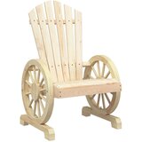  Vrtne stolice Adirondack 2 kom od masivne jelovine | shoptok.hr