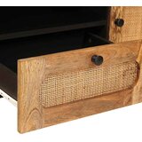 TV ormar s ladicama Smeđa 105 x 33 x 46 cm Čvrsto drvo manga | Eponuda.com