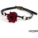 LATETOBED Gold Metal Rose Gag Ball | Eponuda.com