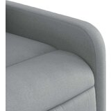 vidaXL Masažna fotelja za odmor, svijetlo siva tkanina | shoptok.hr