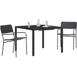  Set vanjskog namještaja 3 kom. Antracit Čelik 100 x 100 x 72 cm | shoptok.hr