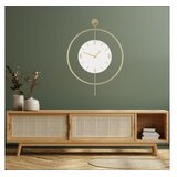 Wallity Zidni sat Mclock-00111, 58x80x7 cm, zlatna boja | Eponuda.ba