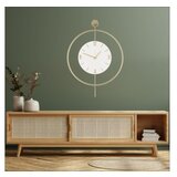 Wallity zidni sat Mclock-00111, 58x80x7 cm, zlatne boje | Eponuda.com