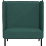 vidaXL sofa z visokim naslonom temno zelena 109x56x121 cm tkanina | Shoptok.si