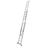 Krause Corda Višenamjenske ljestve na izvlačenje (Radna visina: 6,2 m, Prečke 3 x 9, Aluminij) | shoptok.hr