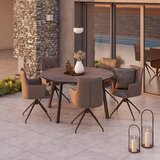 Amatio VRTNI STOL aluminij, nerjaveče jeklo antracit, siva | Shoptok.si