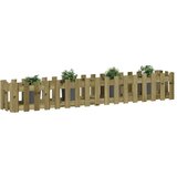 vidaXL Povišena vrtna gredica 200 x 30 x 30 cm impregnirana borovina | shoptok.hr