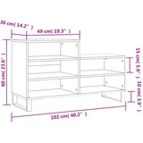  za cipele boja betona 102x36x60 cm konstruirano drvo | shoptok.hr