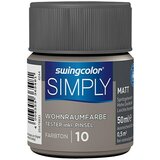 SWINGCOLOR NOTRANJA DISPERZIJSKA BARVA SIMPLY ŠT.10 (50 ml, rjava) | Shoptok.si