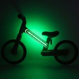 Trike Fix Glow dječji balans bicikl s LED rasvjetom, neonsko zeleni Slike