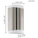 Eglo 75543 - LED spoljašnje zidno svetlo CARPINERA 2xGU10/4,6W/230V IP44 | Eponuda.com