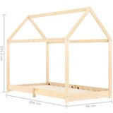  Za dječji krevet od masivne borovine 90 x 200 cm | shoptok.hr