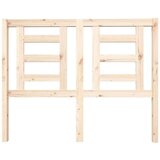  Uzglavlje za krevet 126 x 4 x 100 cm od masivne borovine | shoptok.hr