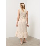 Sinsay Pamučna midi haljina s crochet topom | shoptok.hr