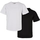 Urban Classics Kids Boys Organic Basic Tee 2-Pack white/black Cijene