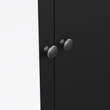 Tvilum Crni ormar s ogledalom 102x199x58 cm Madrid – | shoptok.hr