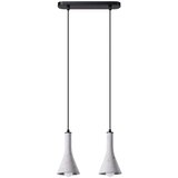  Sollux SL.1224 - Luster na sajli REA 2xE14/12W/230V beton | Eponuda.com