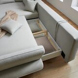 Premium Living sedežna garnitura monte z ležiščem in predalom | Shoptok.si